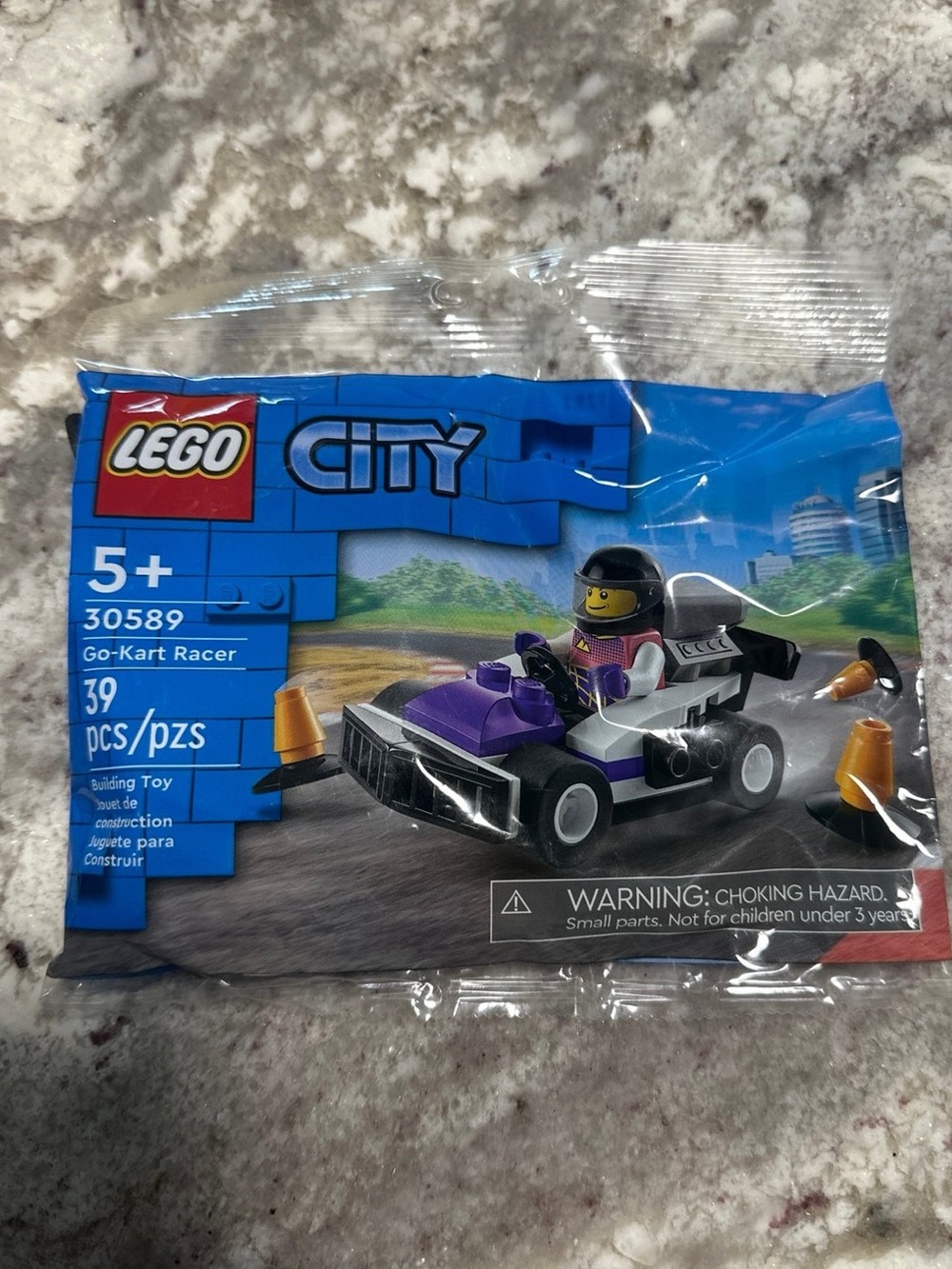 LEGO City 30589 Go-Kart Racer Building Toy 39 pcs